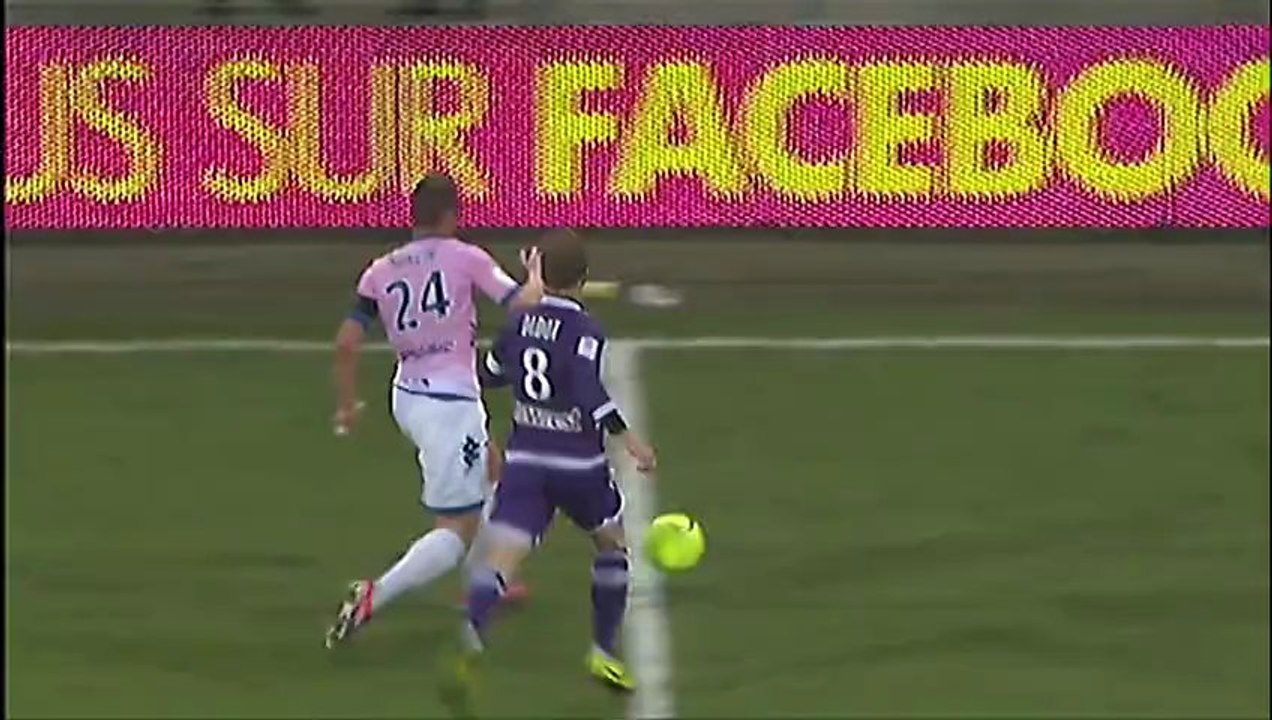 Toulouse FC (TFC) - Evian TG FC (ETG) Le résumé du match (27ème journée) - saison 2012/2013