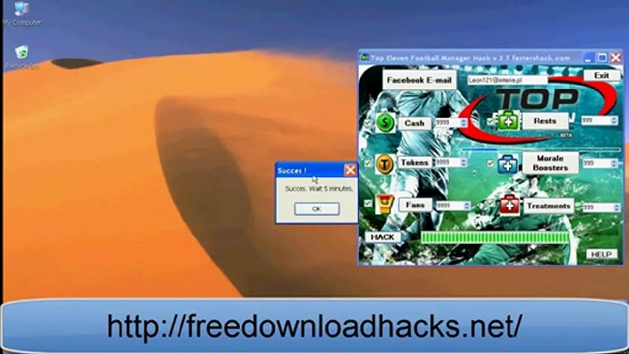 comment pirater Top Eleven Hack Mars 2013 - , téléchargement DOWNLOAD