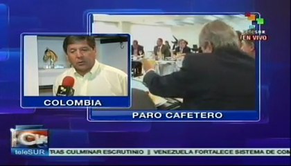 Cafeteros colombianos continuarán paro pese a subsidio