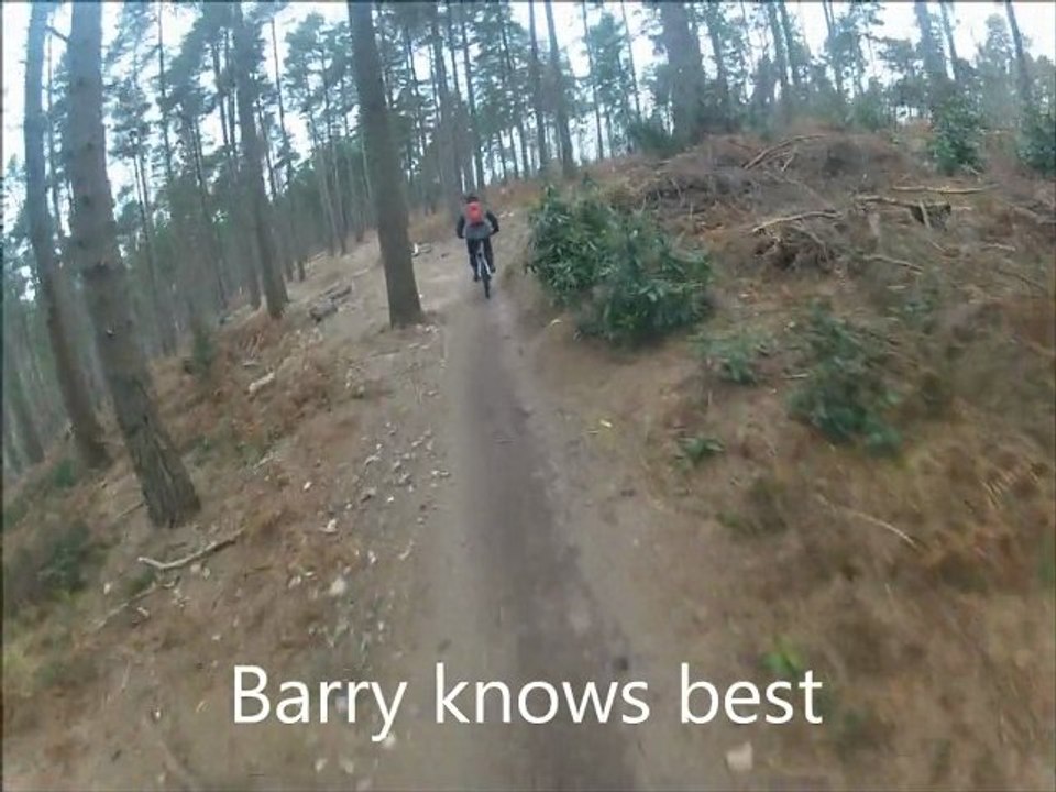 VTT dans les collines du Surrey (GB)