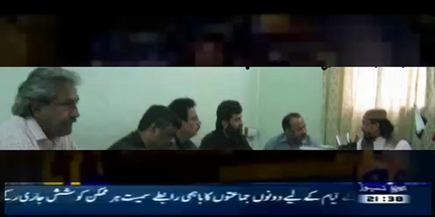 MQM coordination committee meets SSP-ASWJ Karachi chief at their HQ