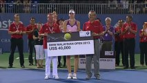 Kuala-Lumpur - Pliskova, campeona