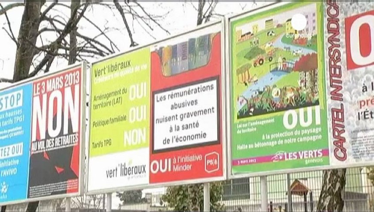 Les Suisses approuvent l'encadrement des rémunérations...