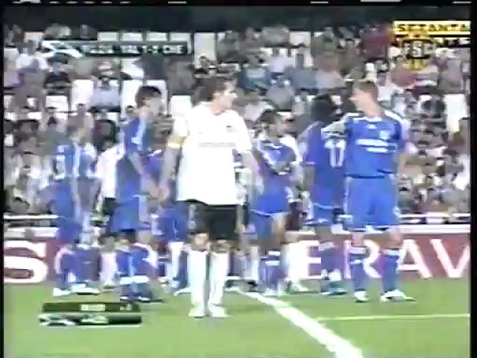 2007 (October 3) Valencia (Spain) 1-Chelsea (England) 2 (Champions League)