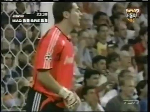 2007 (September 18) Real Madrid (Spain) 2-Werder Bremen (Germany) 1 (Champions League)