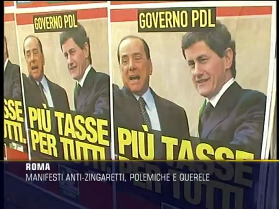Manifesti anti-Zingaretti, tra polemiche e querele