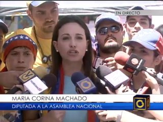Diputada Machado: "No hay plata ni arma ni miedo que use el Gobierno cubano y logre doblegar a los venezolanos"