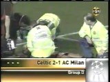 2007 (October 3) Celtic Glasgow (Scotland) 2-AC Milan (Italy) 1 (Champions League)