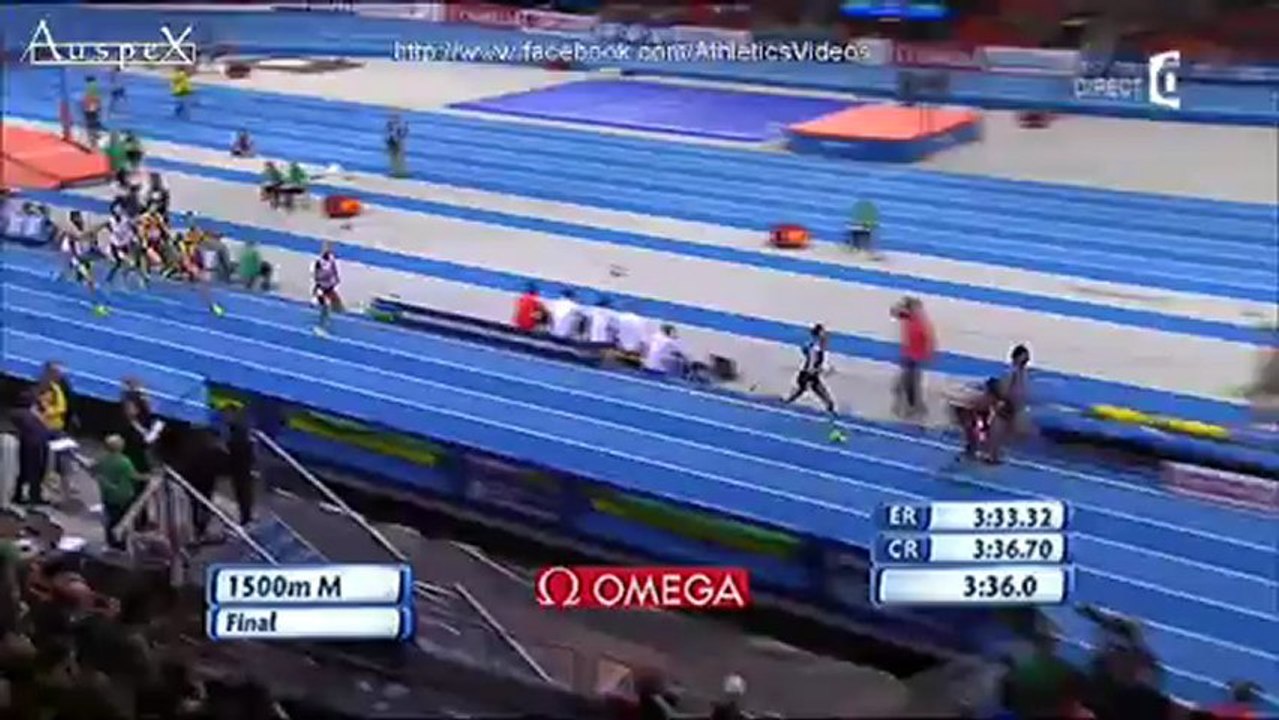 European championships 2013 1500m men final, Mekhissi wins