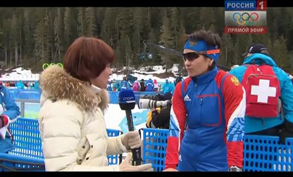 Биатлон ОИ-2010 Женская эстафета 2