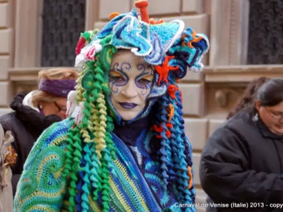 Visages au carnaval de Venise 2013