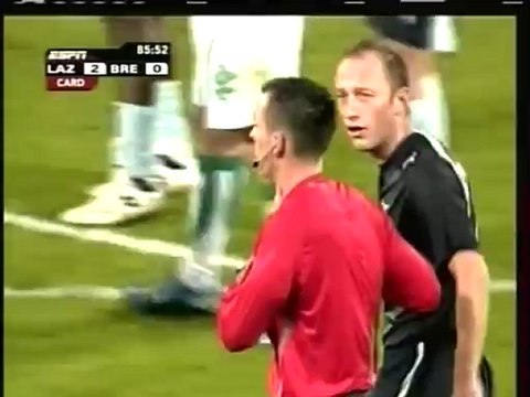 2007 (November 6) Lazio (Italy) 2-Werder Bremen (Germany) 1 (Champions League)