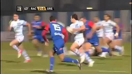 Résumé Racing-Grenoble: 23-3 - J20 - Saison 2012/2013