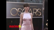 Anne Hattaway Oscars 2013 Fashion Arrivals