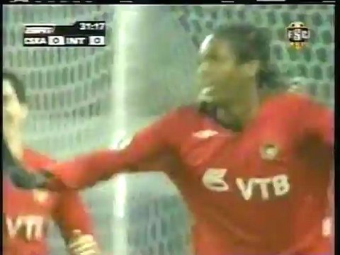 2007 (October 23) CSKA Moscow (Russia) 1-Internazionale Milano (Italy) 2 (Champions League)