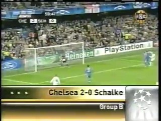 2007 (October 24) Chelsea (England) 2-Schalke (Germany) 0 (Champions League)