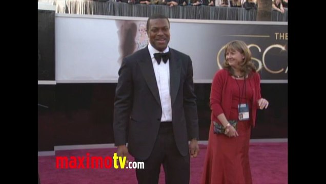 Chris Tucker Oscars 2013 Fashion Arrivals