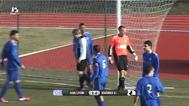UGA Décines 2-0 FC Rhône Vallées (03/03/2013)