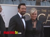 Hugh Jackman Oscars 2013 Fashion Arrivals