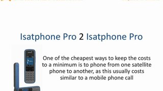 Who Determines The Cost To An Isatphone Pro Satellite Phone