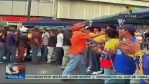 Juventud venezolana muestra apoyo a Chávez en Caracas