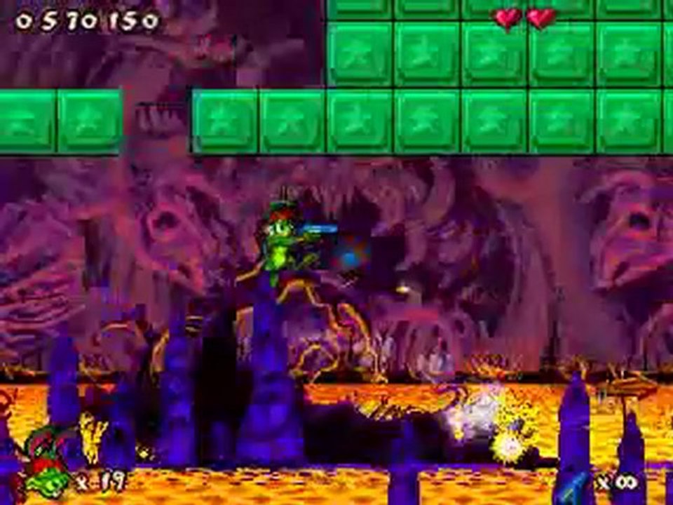 Jazz Jackrabbit 2 (PC) Episode 4, Zone 3