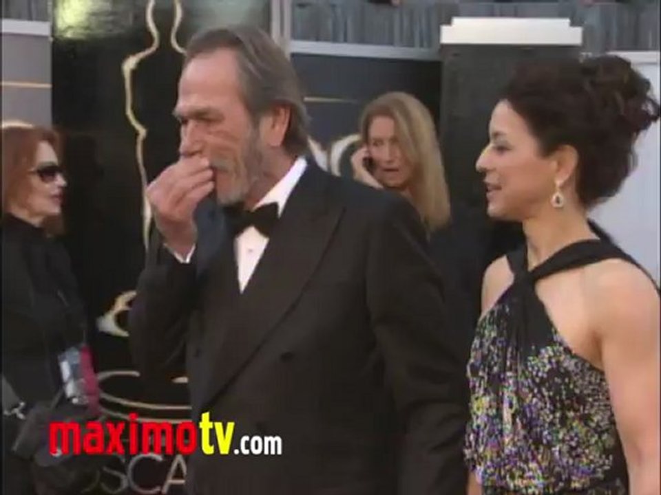 Tommy Lee Jones Oscars 2013 Fashion Arrivals
