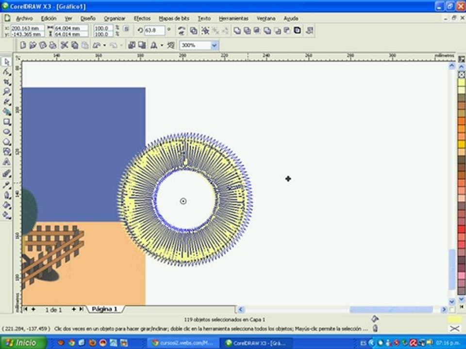 Corel Draw X3 "Tecnica Repetir" Sesión de Trabajo 13