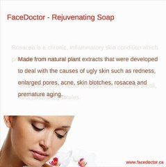 Perfect soap for acne and rosacea sufferers