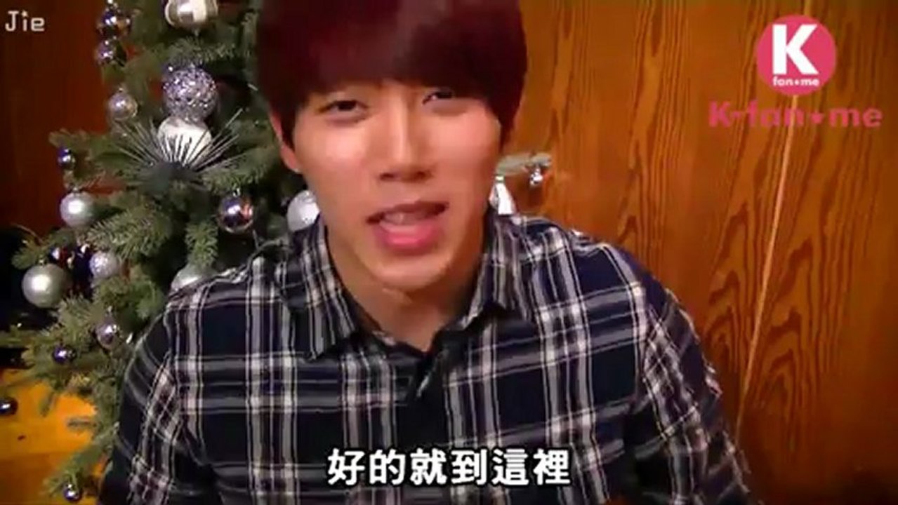 [中字][K-fan★me]121221每日更新影片「30days 完整的U-KISS」～Hoon告白 篇～