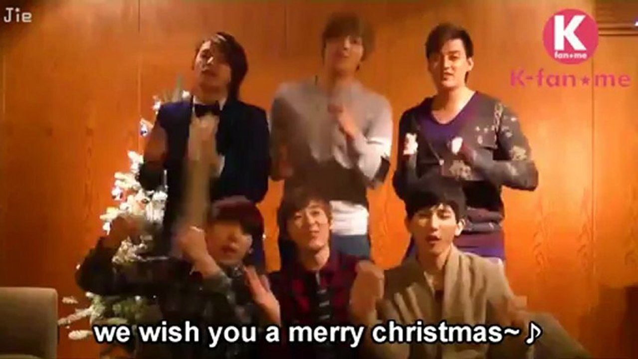 [中字][K-fan★me]121225每日更新影片「30days 完整的U-KISS」～聖誕快樂 篇～