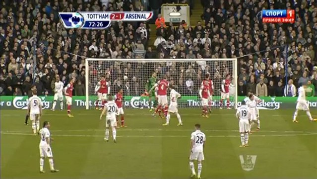 Чемпионат Англии 2012-13 / 28 тур / Тоттенхэм - Арсенал / 2 тайм