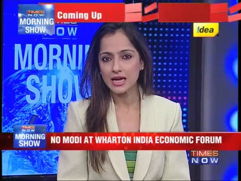 Narendra Modi's Wharton address cancelled.
