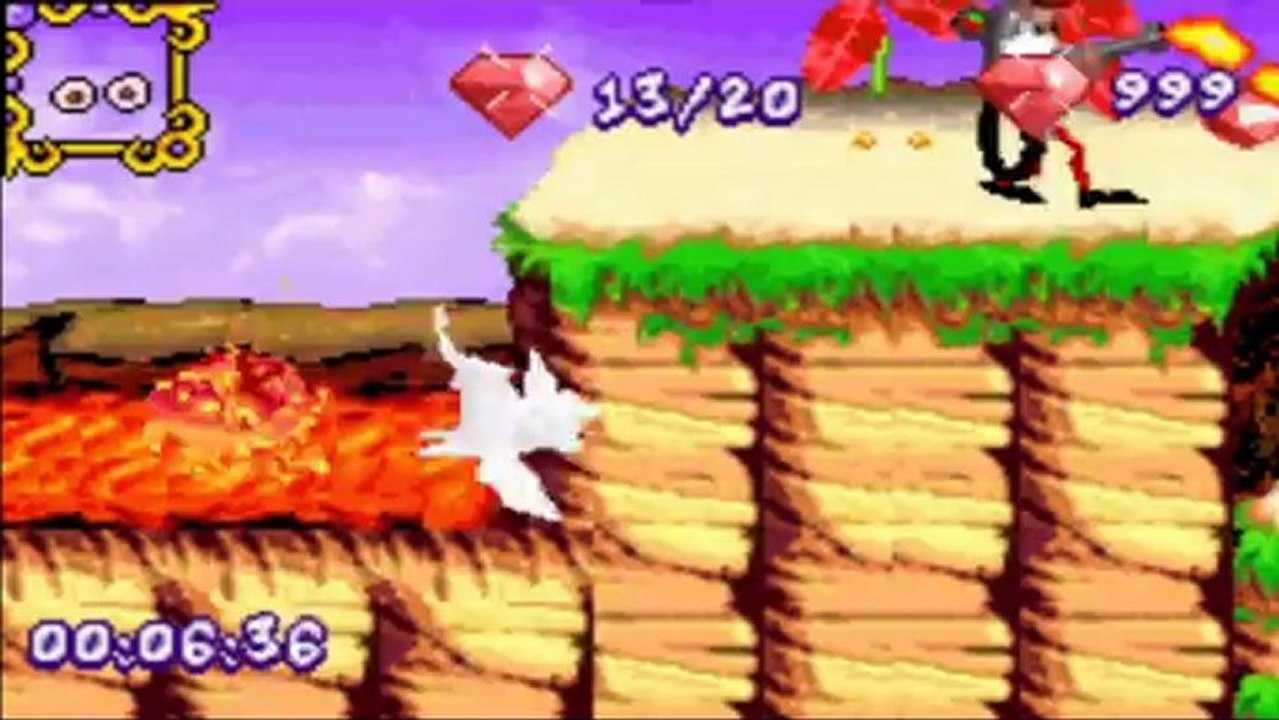 Spyro : Fusion - Montagnes de feu : Course aux gemmes