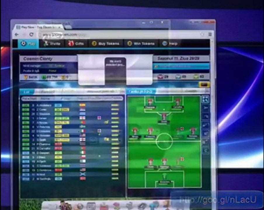 Comment pirater Top Eleven Hack Mars 2013 - téléchargement Download