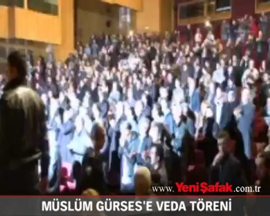 Müslüm Gürses'e veda töreni