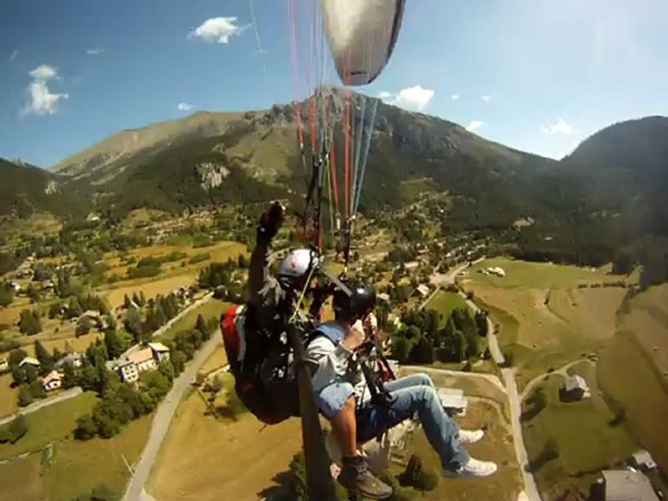 vol parapente Mathieu