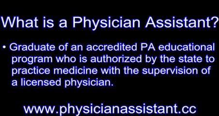 Basics Of Becoming A Physician Assistant