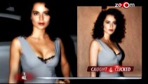 Kangna's cleavage show at Kai Po Che success bash