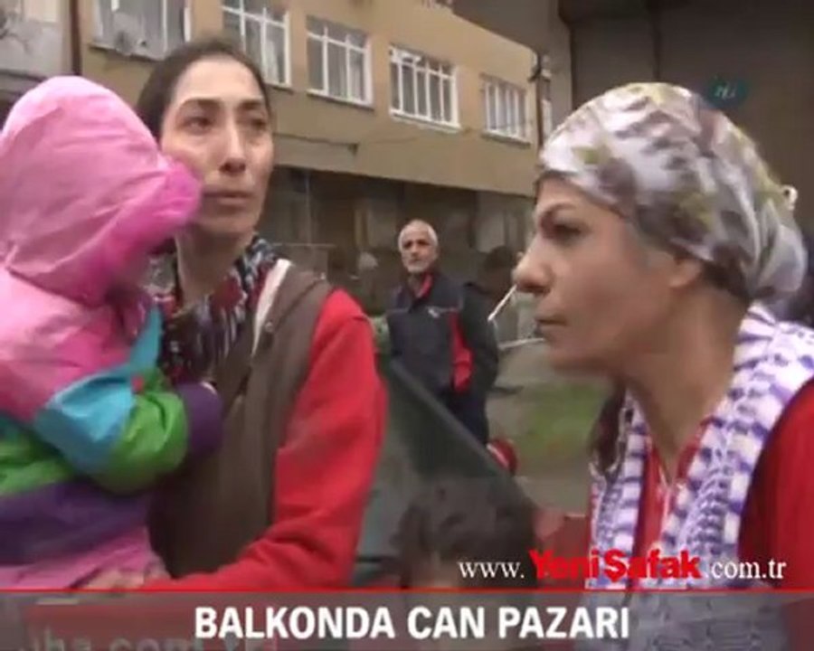Balkonda can pazarı