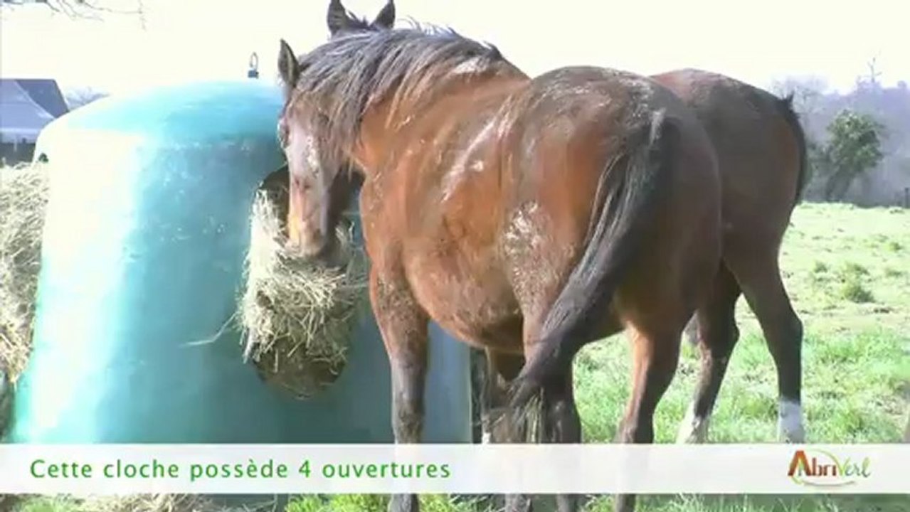 Le ratelier cloche en polyéthylène, par Abrivert