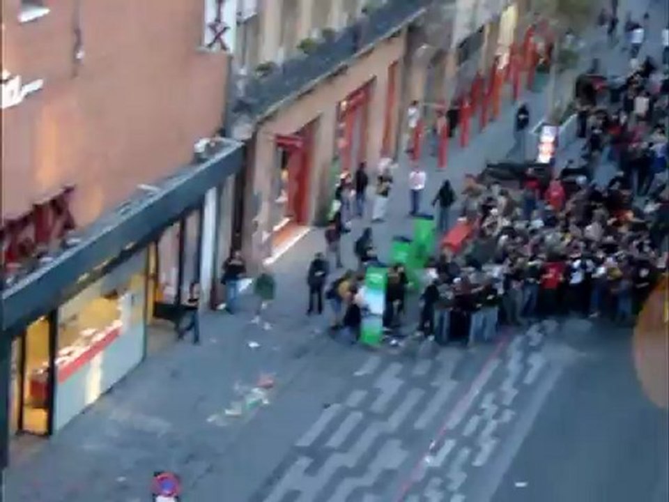 Violents incidents après la manifestation rue Alsace-Lorraine