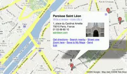 Publicité " Parisian Love " de Google