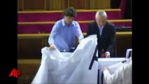 ça chauffe au Parlement ukrainien !