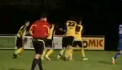 Penalty tiré en faisant un salto !