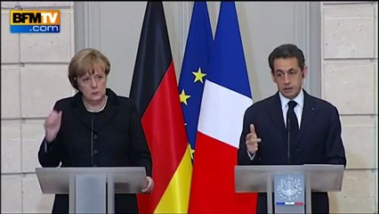 Sarkozy et Merkel pour un nouveau traité européen