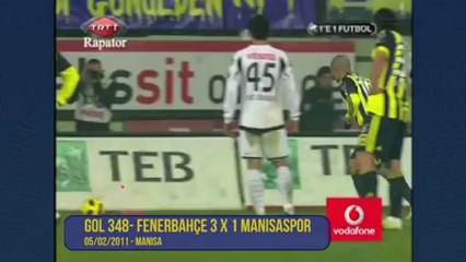 Alex de Souza - 348º gol - Fenerbahçe 3 x 1 Manisaspor