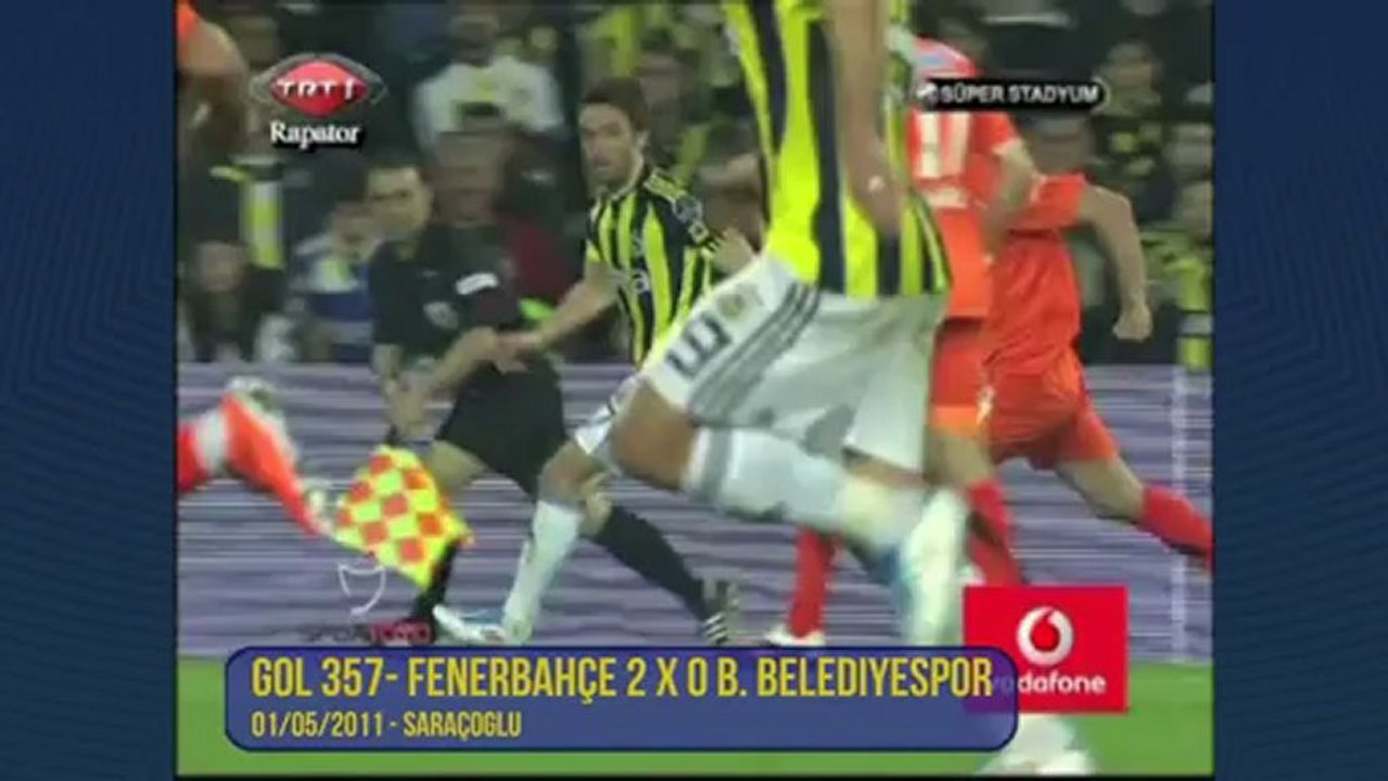 Alex de Souza - 357º gol - Fenerbahçe 2 x 0 B. Belediyespor