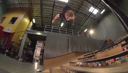 Un pro du skateboard