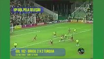 Alex de Souza - 162º gol - Brasil 2 x 2 Türkiye
